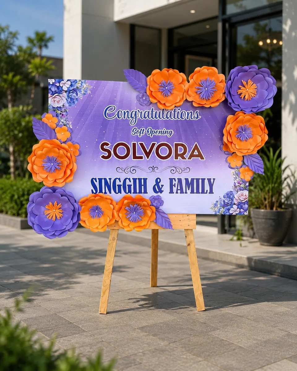 Foto Paper Flower - Paket 600 Florist Malang